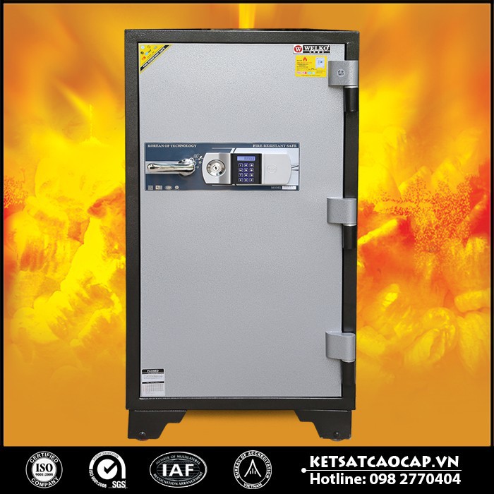 Két Sắt Chống Cháy LX1070- E Silver