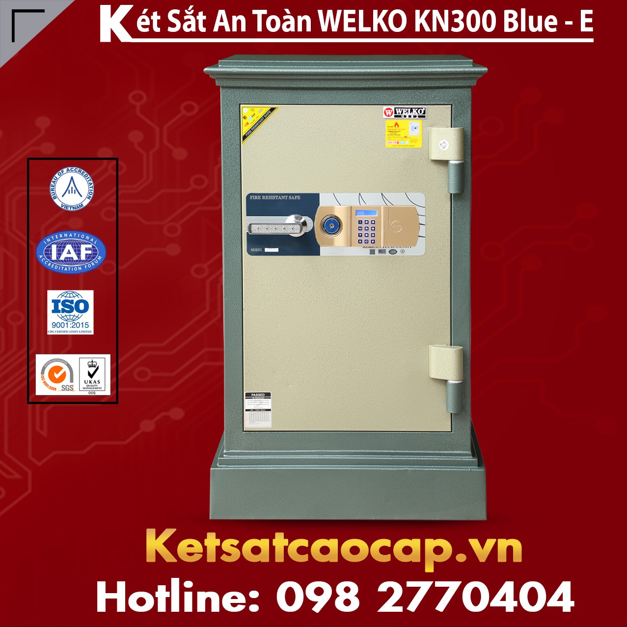 Két Sắt Chống Cháy Sài Gòn