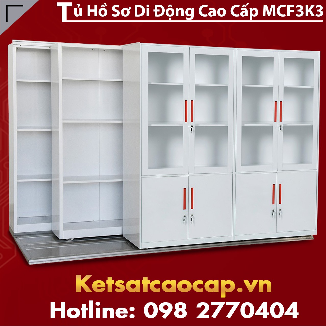 Tủ Hồ Sơ Di Động MCF3K3